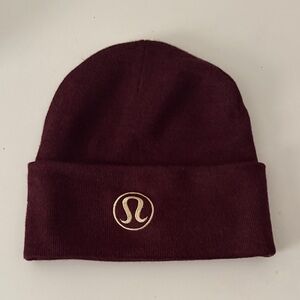 Lululemon Burgundy Beanie